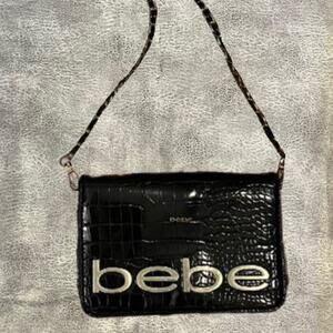 Bebe y2k Crocodile Crossbody Bag
